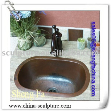 handmade copper sink,hotel decoration